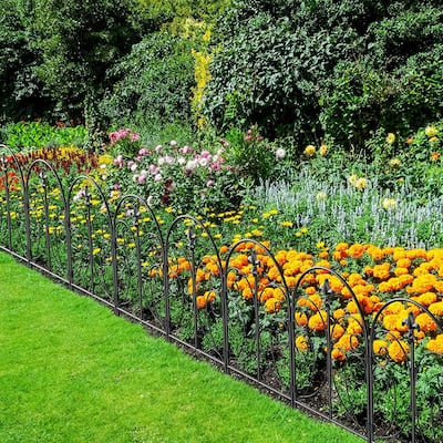 Decorative Graden Fence 10 Pack, 24in(H) x 10ft(L)