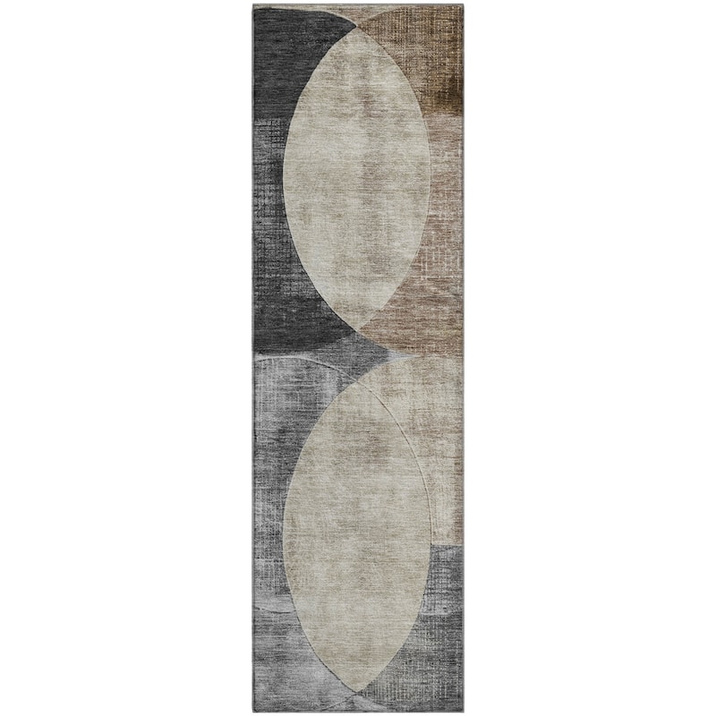 Premium Washable Super Soft Modern Geo Mayfield Rug