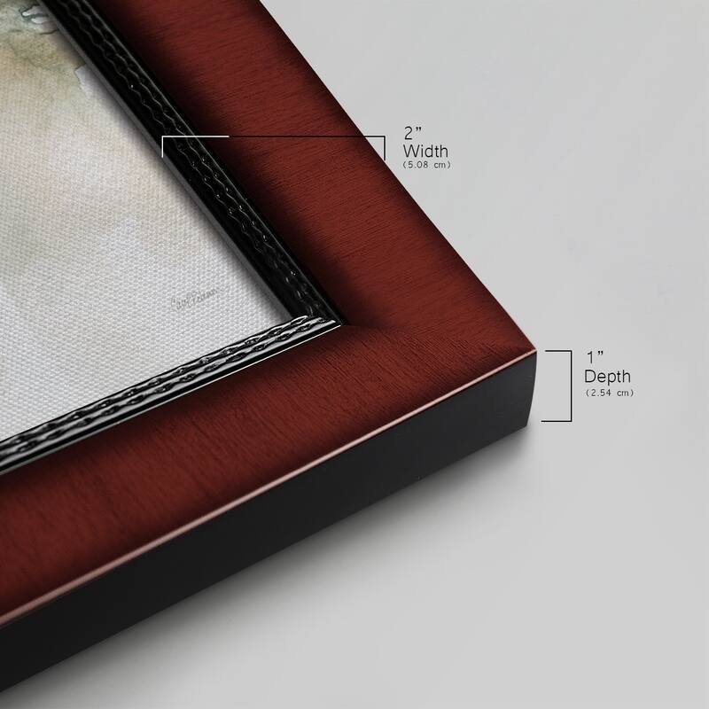 Softer Reflections Premium Framed Canvas- Ready to Hang
