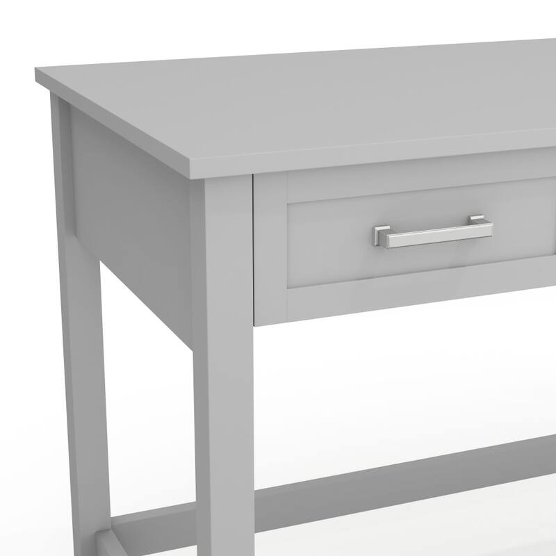 Martha Stewart Shaker Style Home Office Desk with 3 Drawers