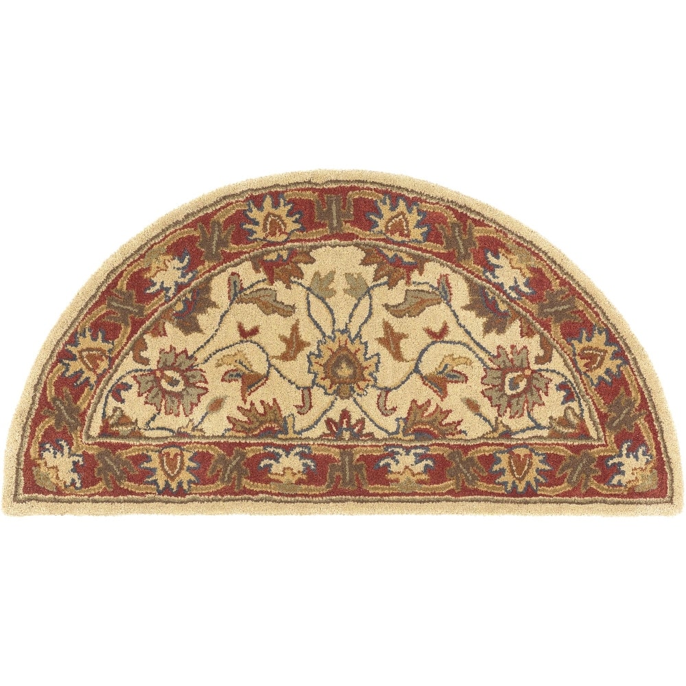 Livabliss Caesar Updated Traditional Border Area Rug.