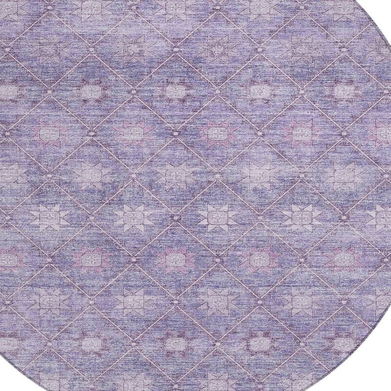 HomeRoots Floral Transitional Rectangle Outdoor Rug