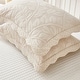 preview thumbnail 8 of 39, MarCielo 2-Piece 100% Cotton Embroidered Quilted Pillow Shams