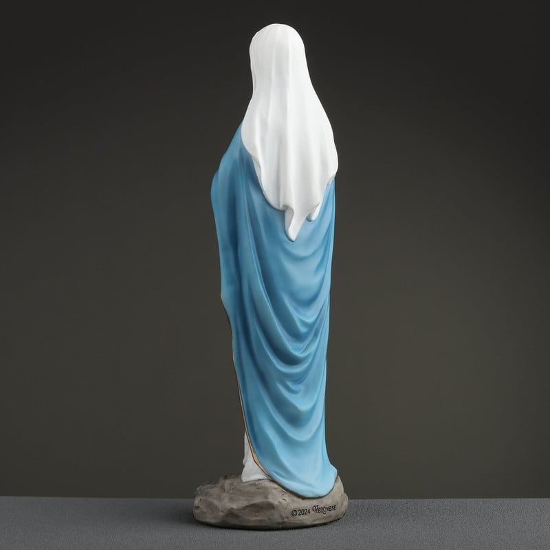 6.1 inches Height Polyresin Our Lady of Lourdes Multicolor Finish Figurine