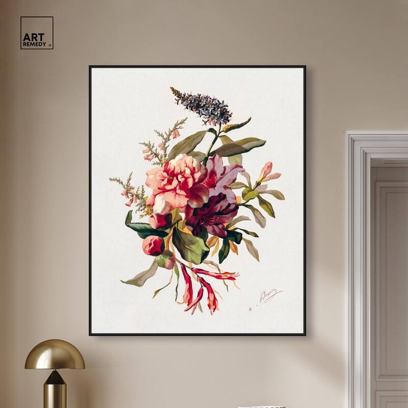 Winter-Flowering Plants Canvas by Art Remedy