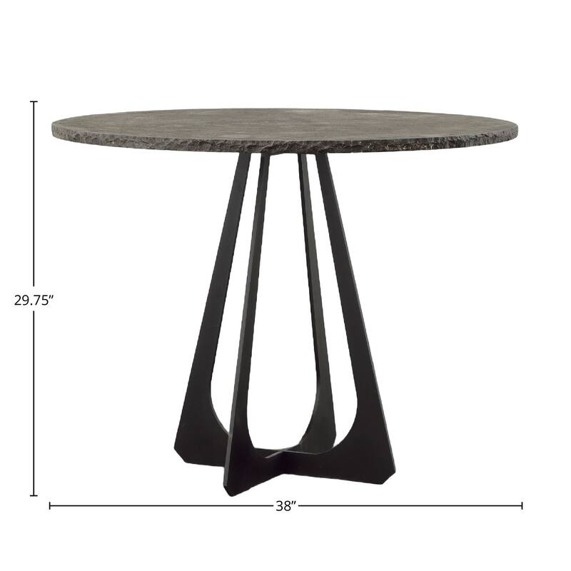 Furniture Classics Amesbury Iron Dining Table - Brown