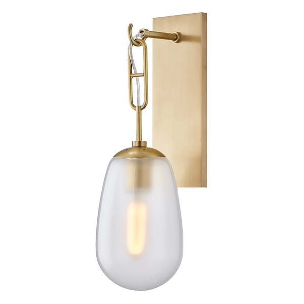 Hudson Valley Bruckner 1 Light Wall Sconce - Overstock ...