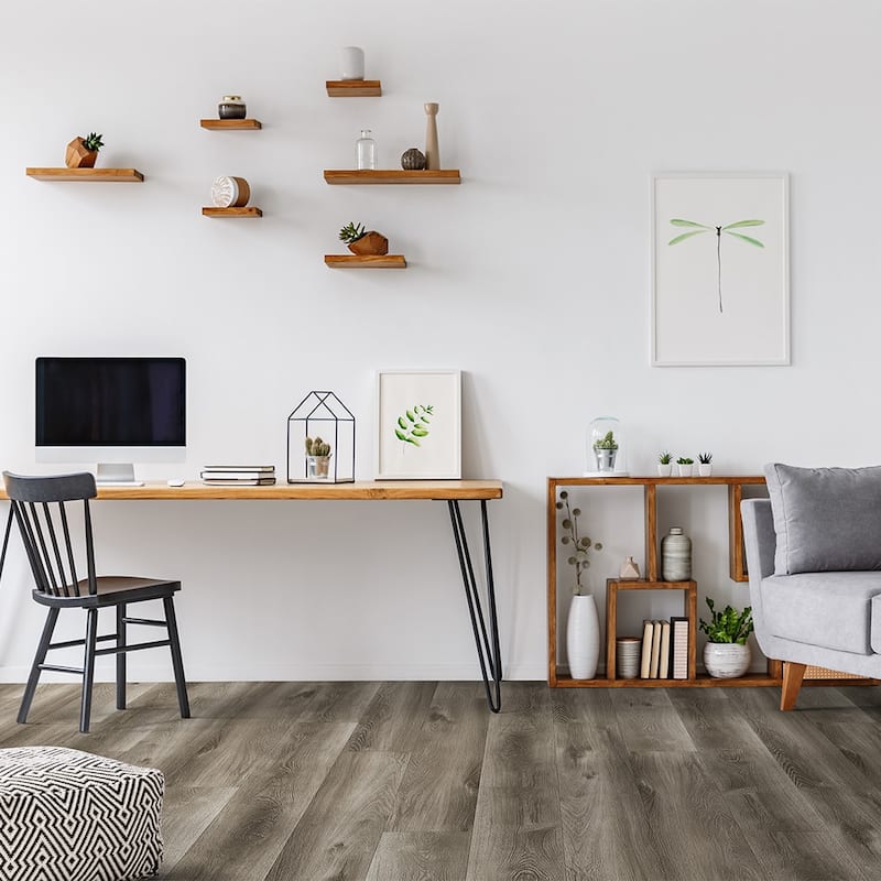 Greenbrier 25623 9" Wide Luxury Vinyl Wood Look Planks 0.5 mm Wear