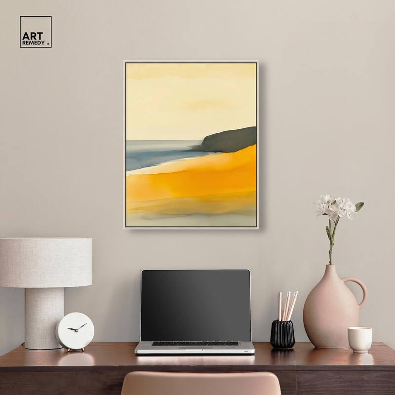 Glistening Beach Dreams II Canvas by Art Remedy