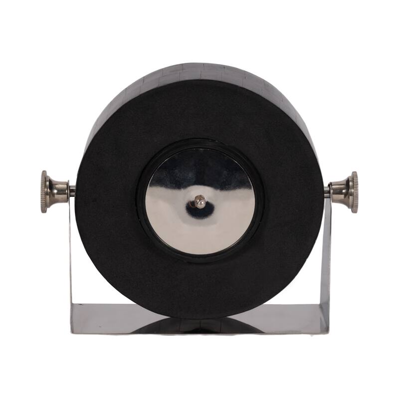 Sagebrook Home's Elegant Designer Steel & Glass Clock