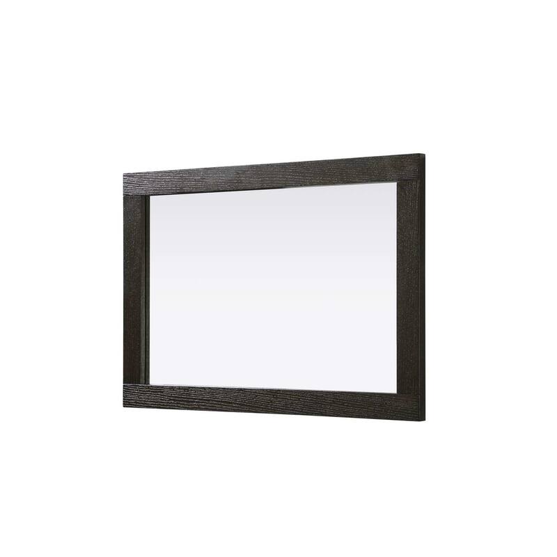 Solene Wooden Rectangle Mirror