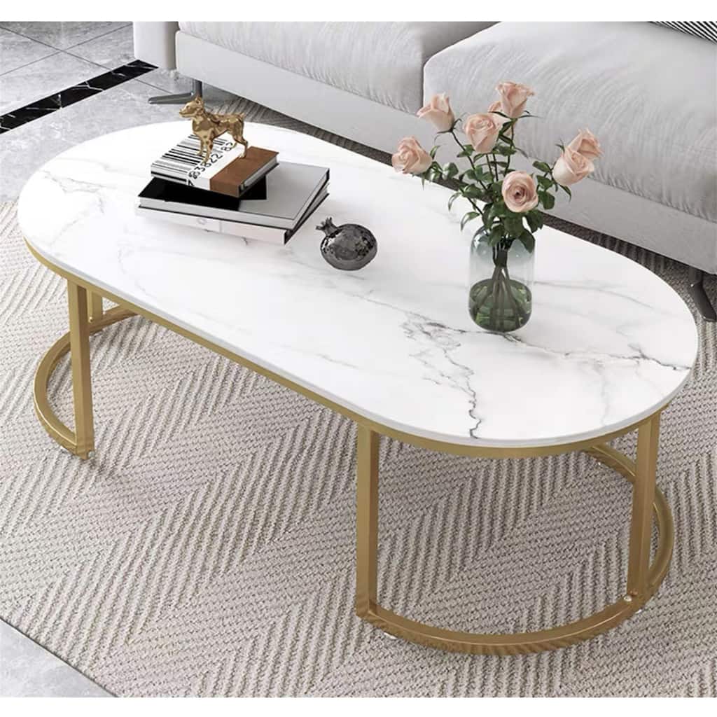 Wooden Coffee Table for Office Living Room