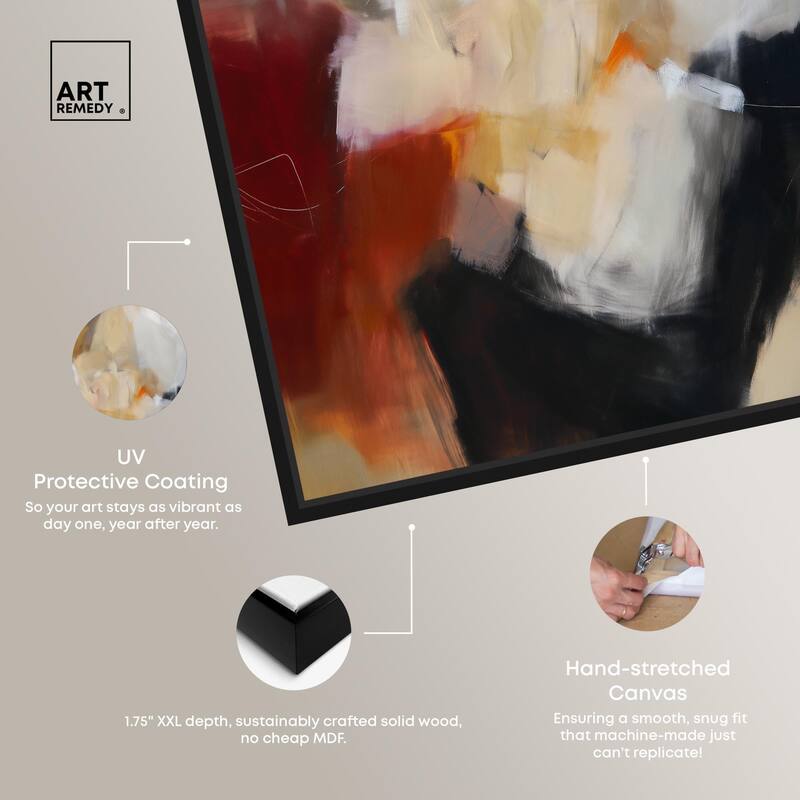 Earth and Fire II Canvas by Art Remedy