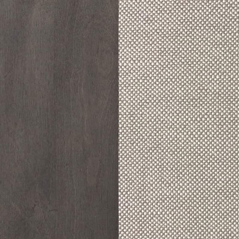 Upholstered Dining Chairs - Set of 2 - Modern Slat Back Accent Chairs for Kitchen or Dining Room