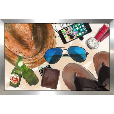 "His Beach Day" by Jodi Print on Acrylic