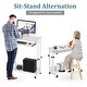 preview thumbnail 19 of 19, Portable C Table, Laptop Table for Sofa Bed, Adjustable Desk Mobile Standing Desk