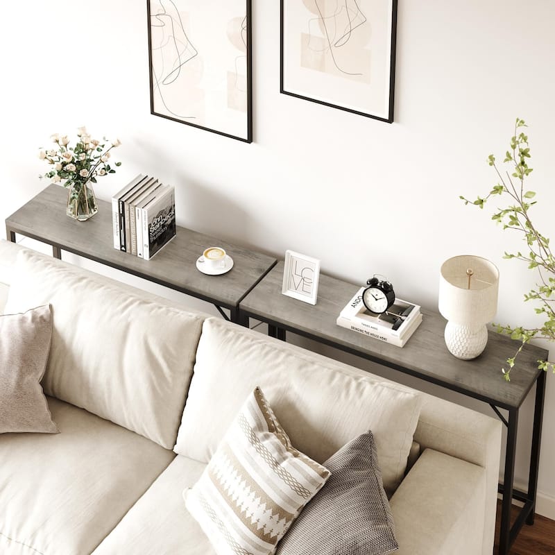 9.1" Narrow Console Table