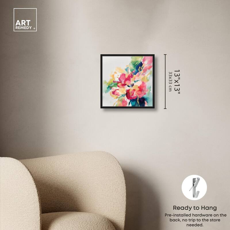Essence of a Flower I Canvas by Art Remedy