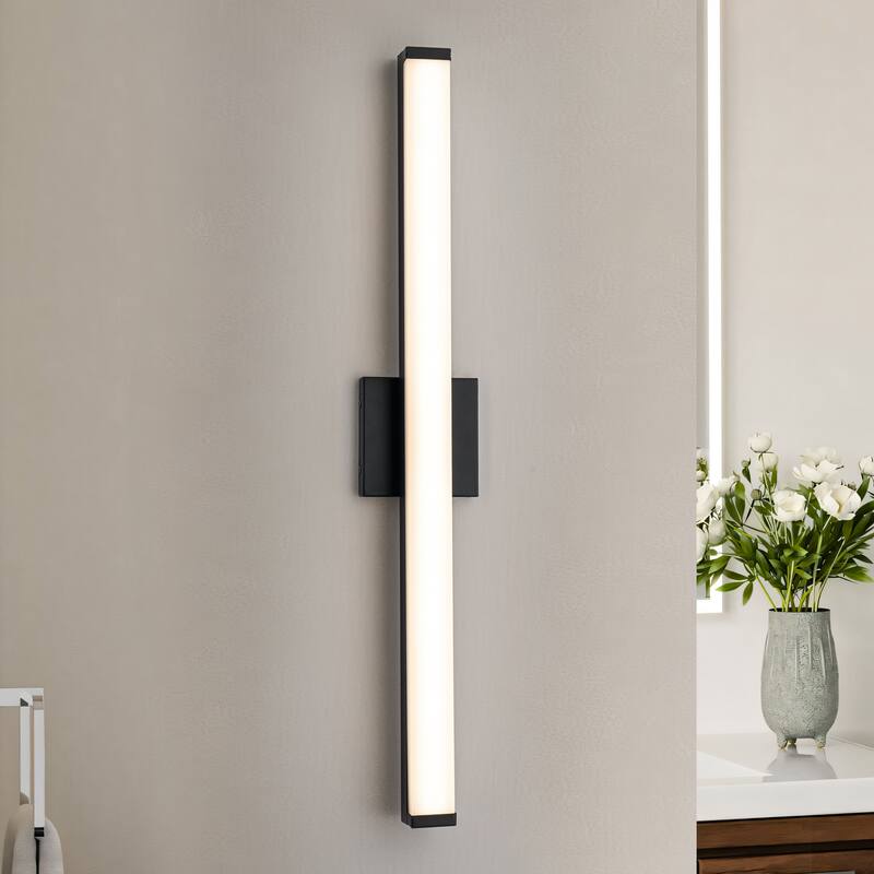 C Cattleya LED Vanity Bar Light Indoor Wall Sconce with Acrylic Shade