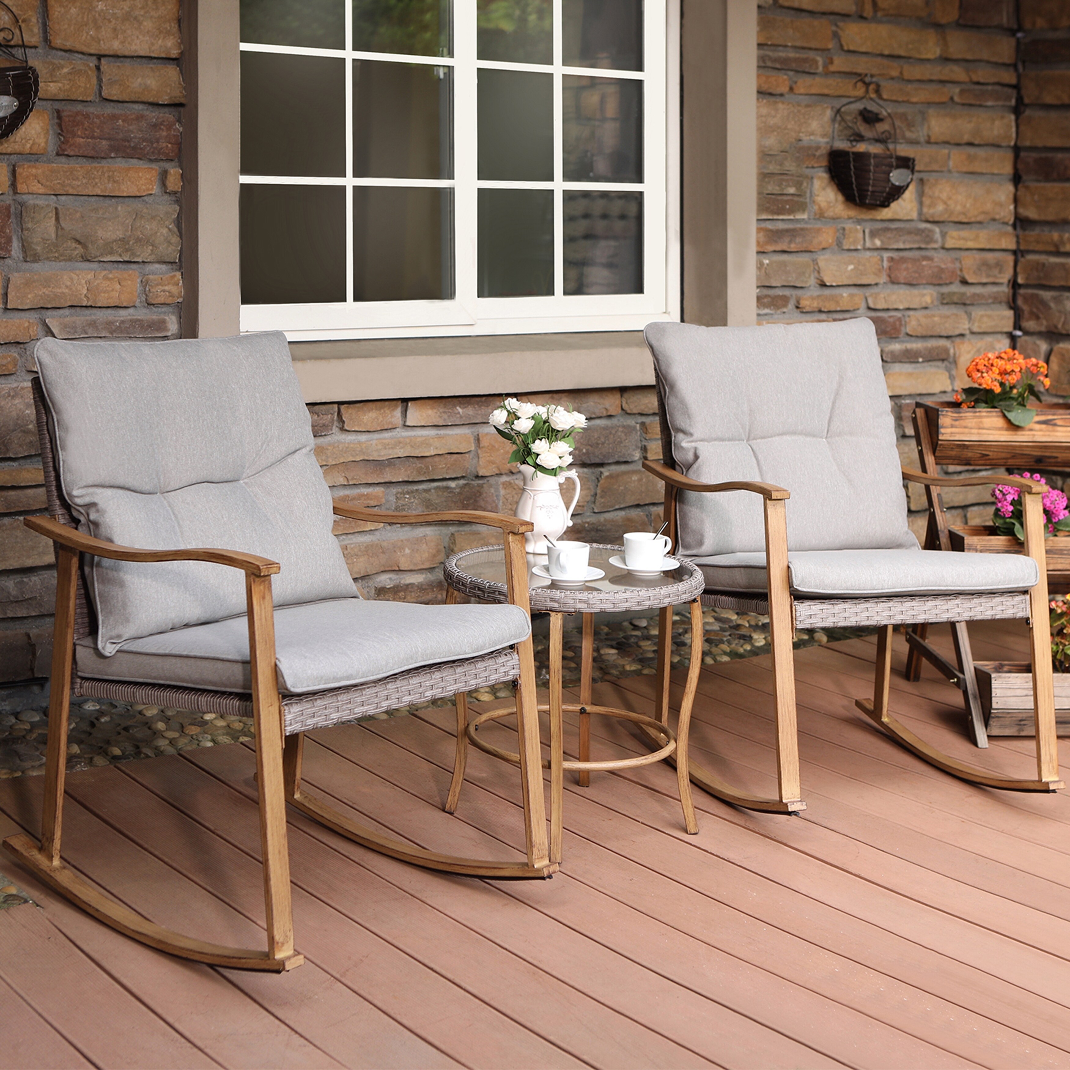 Cosiest 3 piece bistro set store