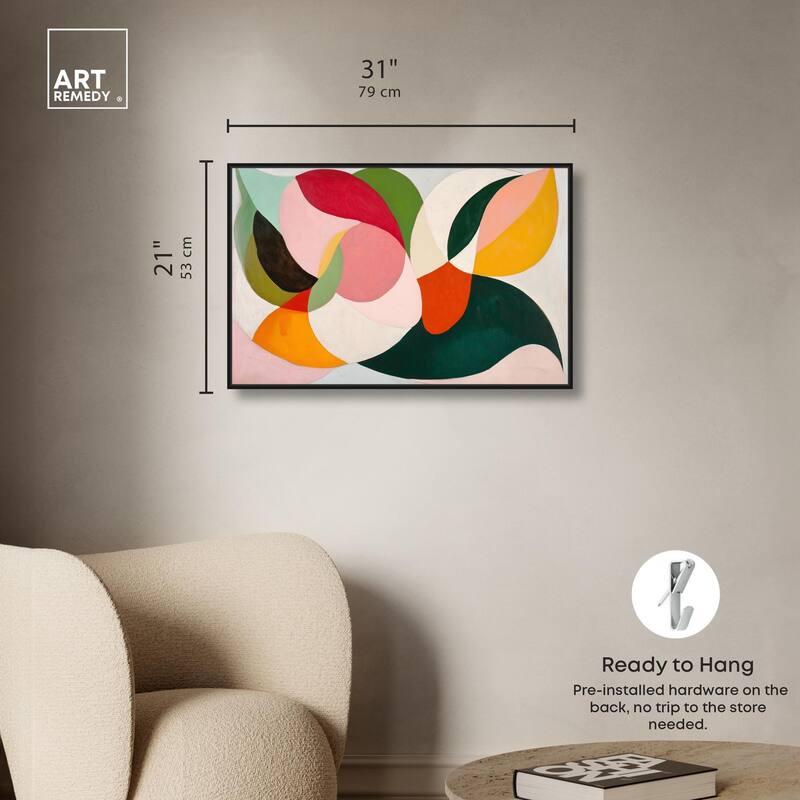 Color Fusion Canvas by Art Remedy