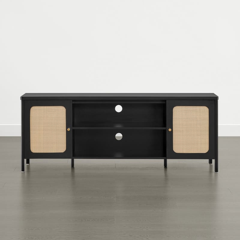 Spruce & Spring 62" Bohemian TV Stand Modern Media Console Entertainment Center