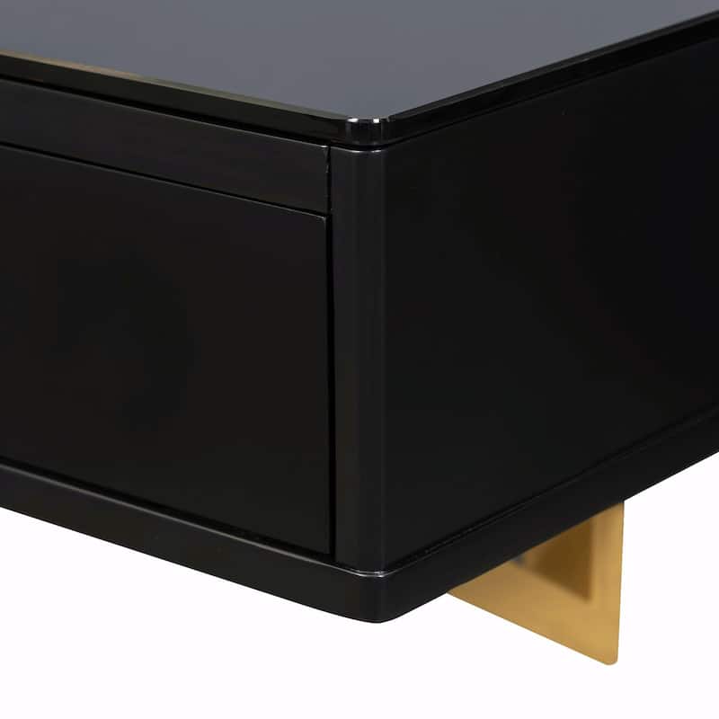 47" Floating Shelf with Drawer: Stylish Wall-Mounted Vanity Table