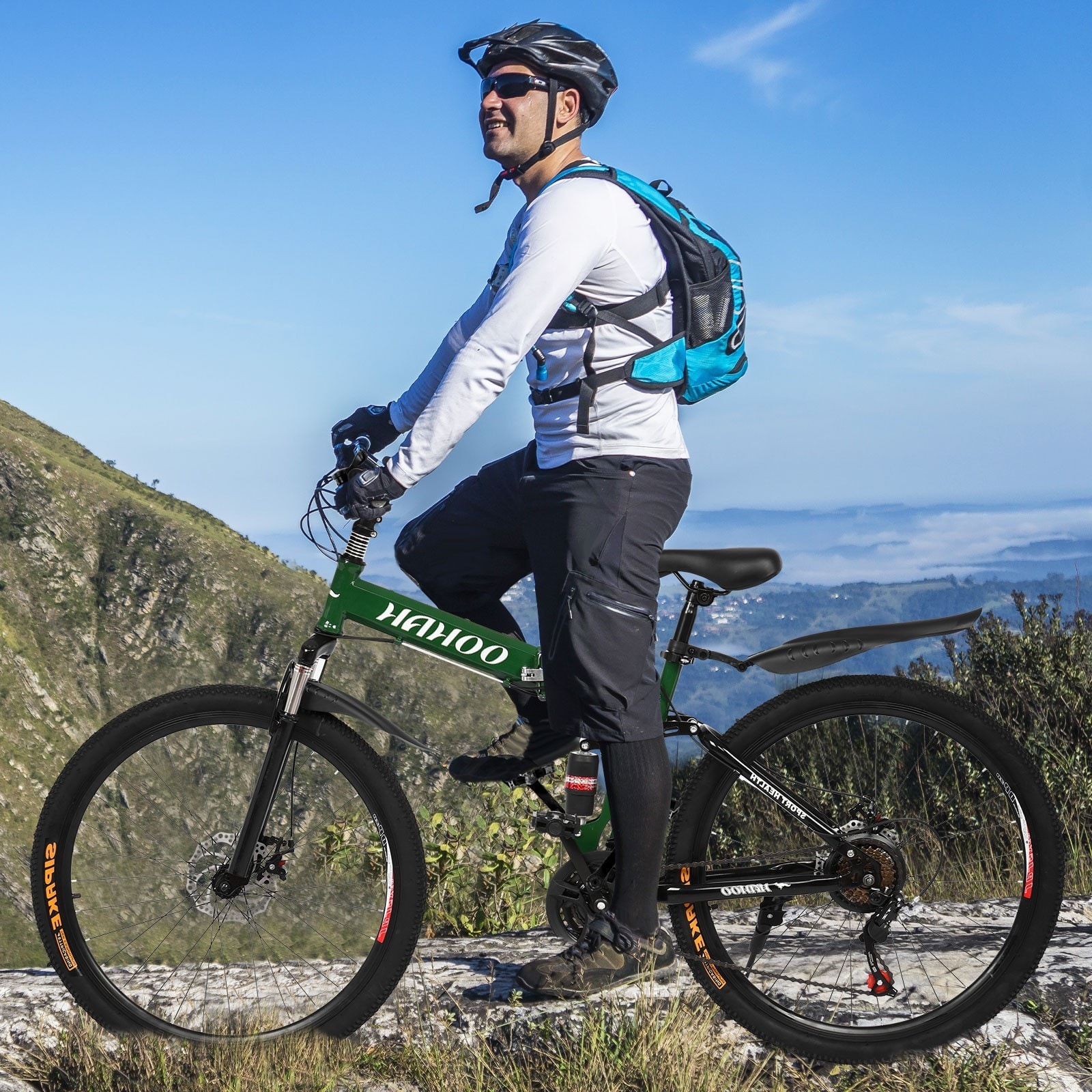 Folding bicycle 26 clearance inch