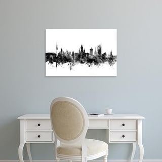 Easy Art Prints Michael Tompsett's 'Leipzig Germany Skyline' Premium Canvas Art