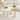 Circular Beige Cream Coffee Table Set Easy Assembly for Living Room