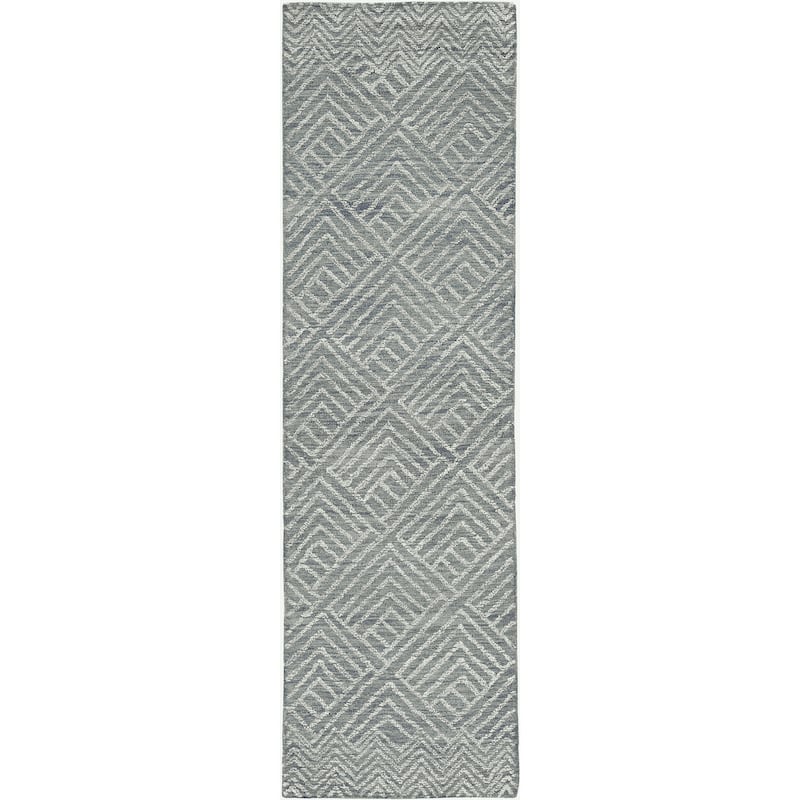 Porch & Den Rodan Hand-Tufted Coastal Rug - 2'3" x 8' Runner