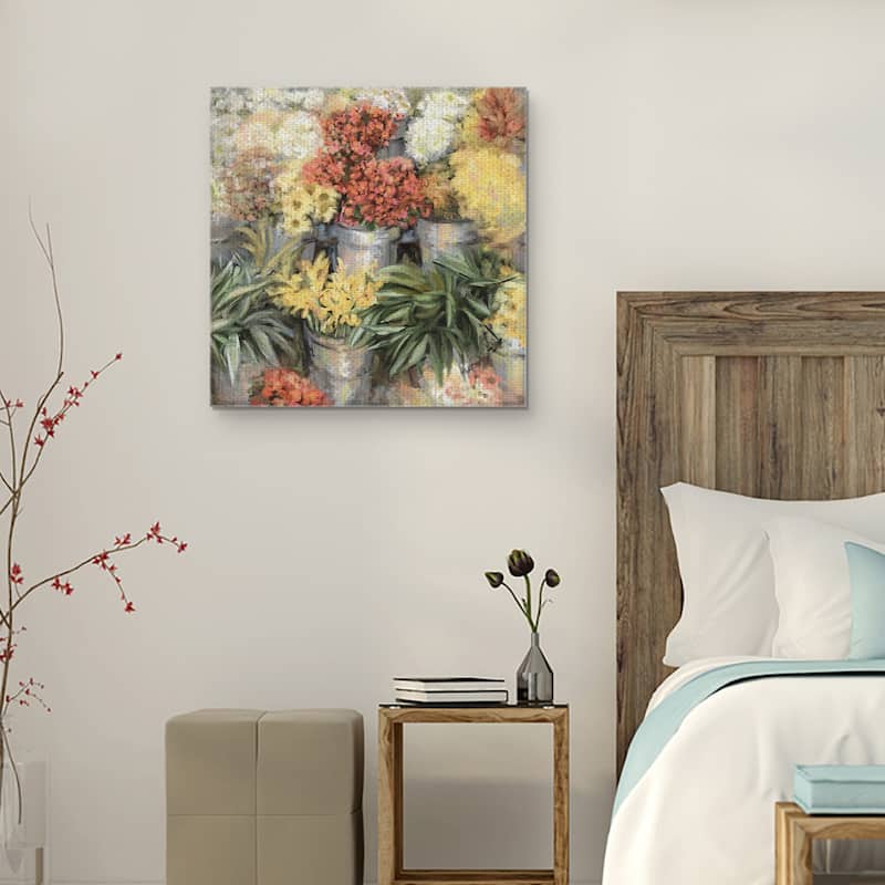 Spring Market by Studio Arts Canvas Art Print