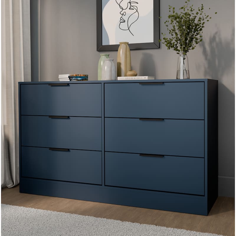 Kappesberg Lincoln 6-Drawer Dresser – Modern Storage for Bedrooms