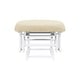 preview thumbnail 7 of 54, Ultimate Nursery Comfort - Glider and Ottoman Set with Reclining Cushion Chair, Rocker Chair with Padded Back and Armrests