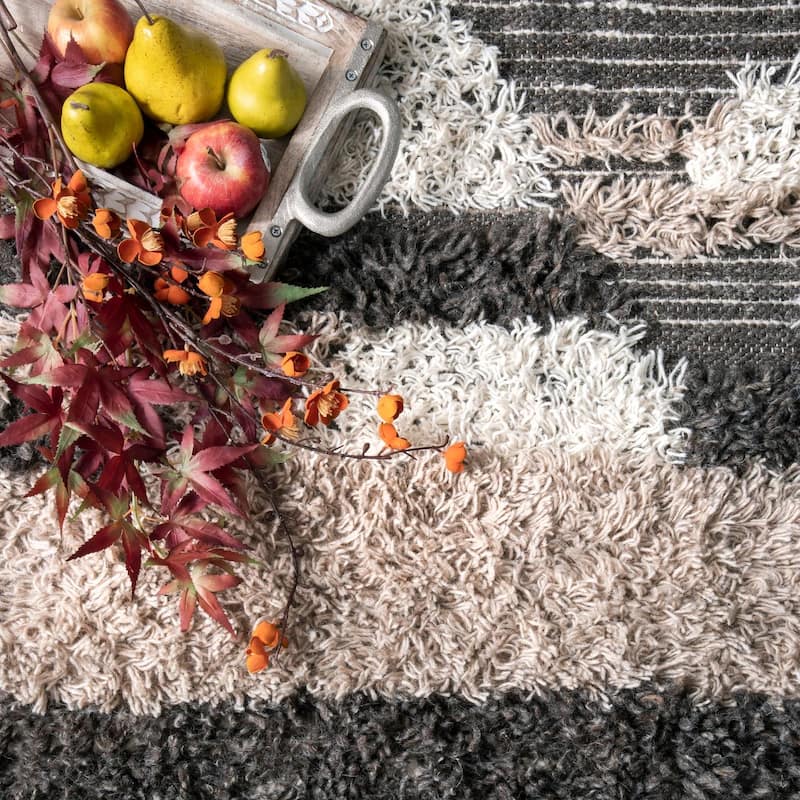 Tatanka Shag Wool Area Rug