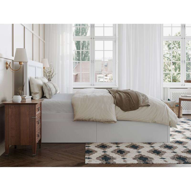 Canyon Platform Bed with Matching Footboard & Storage Drawers