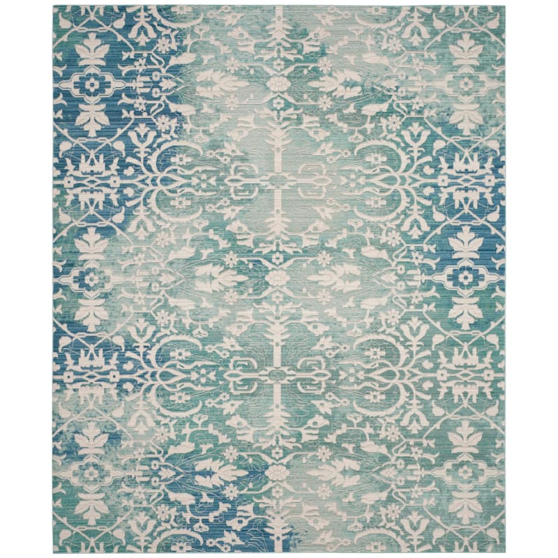 SAFAVIEH Mystique Shadya Watercolor Oriental Polyester Rug