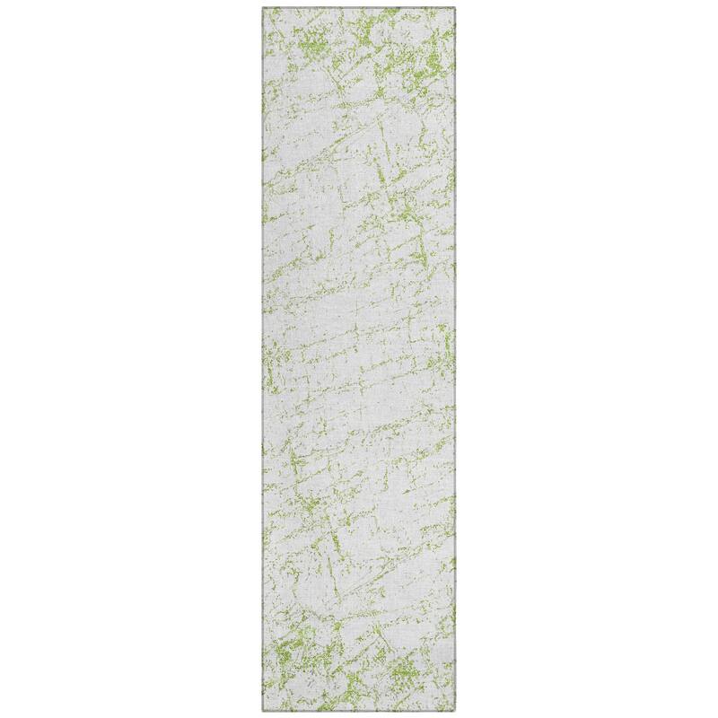 Machine Washable Indoor/ Outdoor Chantille Modern Texture Rug