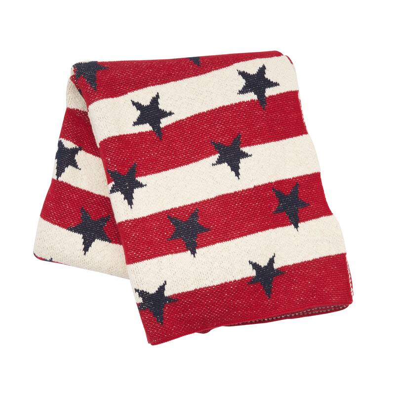American Flag Stars and Stripes Throw Collection