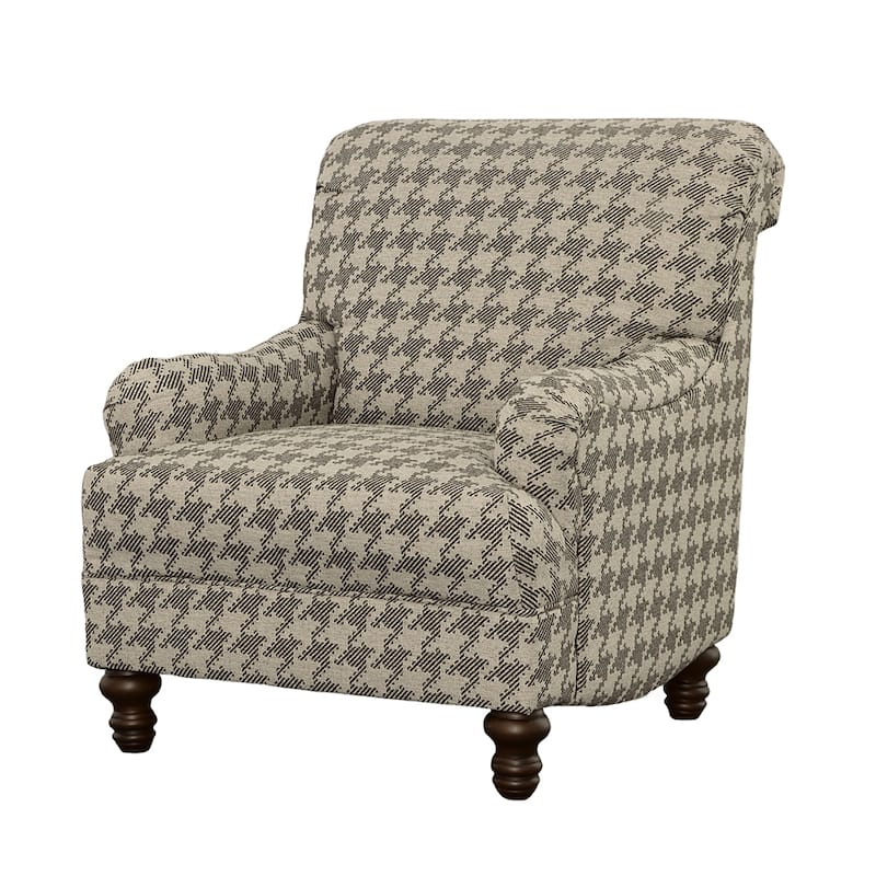 Glenn Upholstered English Arm Accent Chair