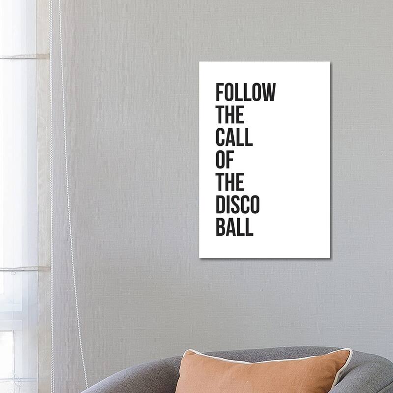 iCanvas "Disco Ball" by The Native State Canvas Print - 26x18x1.5