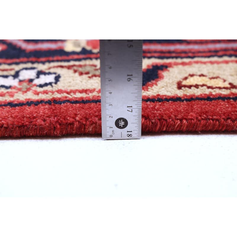 ECARPETGALLERY Hand-knotted Serapi Heritage Red Wool Rug - 8'9 x 11'9