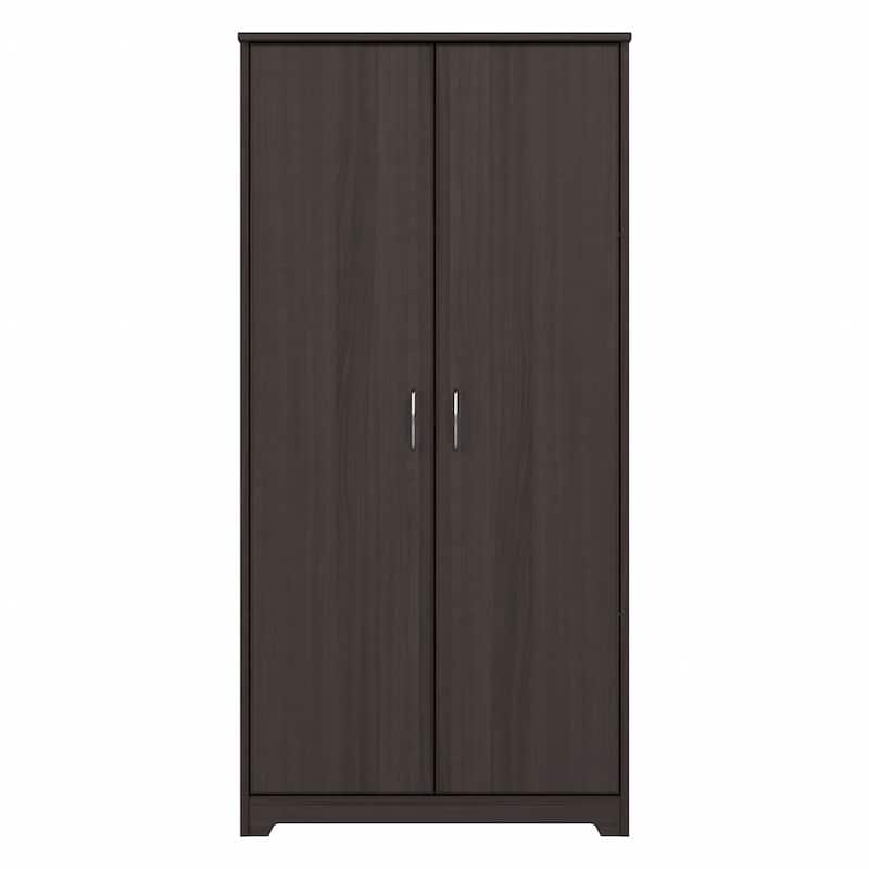 Cabot Tall Storage Cabinet with Doors by Bush Furniture