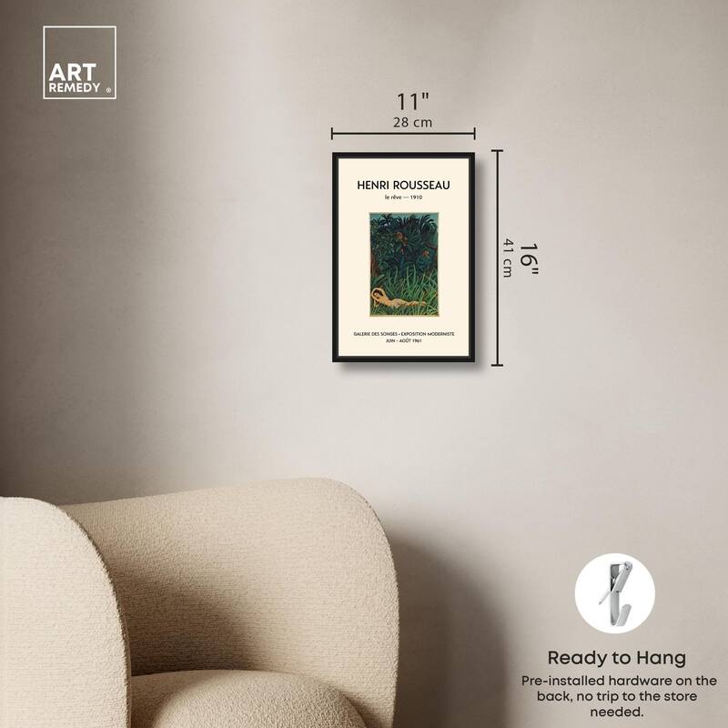 Dream in the Jungle Canvas by Art Remedy