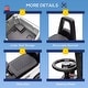 preview thumbnail 3 of 8, Imaginative Play Kids Ride On Police Car with Built in PA System Anti Tip and Storage Be Used for Toddlers Outdoor Adventures