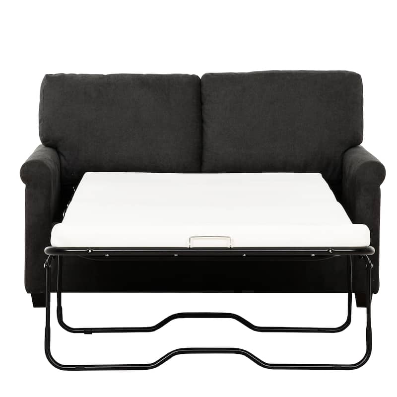 Kensington 54 in. Convertible Twin Sleeper Sofa with USB Ports
