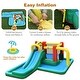 preview thumbnail 9 of 18, Slide Water Park Climbing Bouncer Pendulum Chunnel Game without Air-blower - Multi - 185" x 145.5" x 75" (L x W x H)
