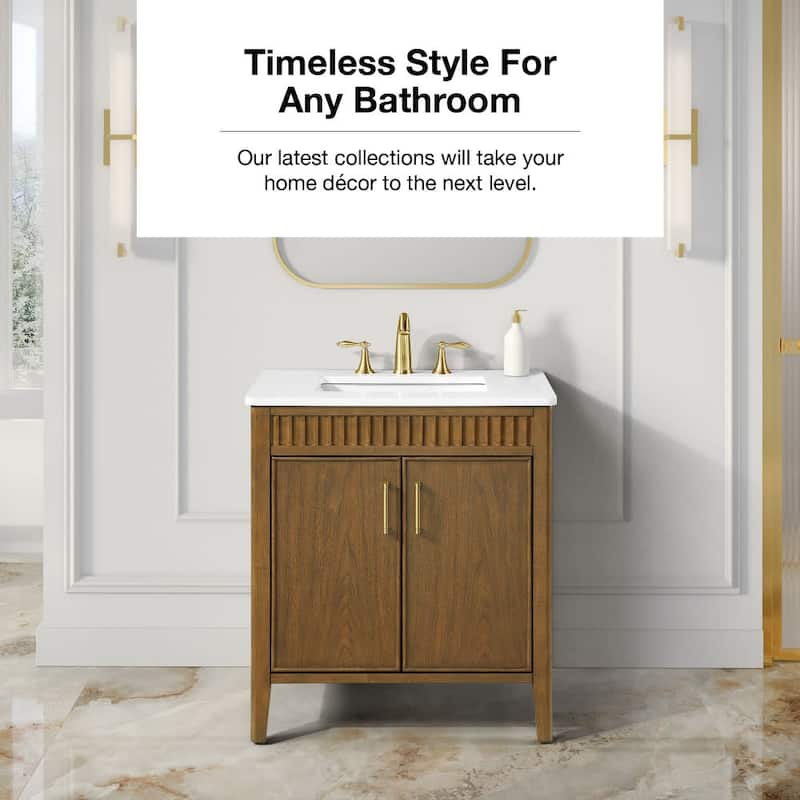 Ove Decors JULIETTE-30 Juliette 30" Free Standing Single Basin Vanity