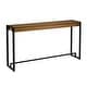 preview thumbnail 8 of 55, SEI Furniture Macen Modern Narrow Industrial Console Table