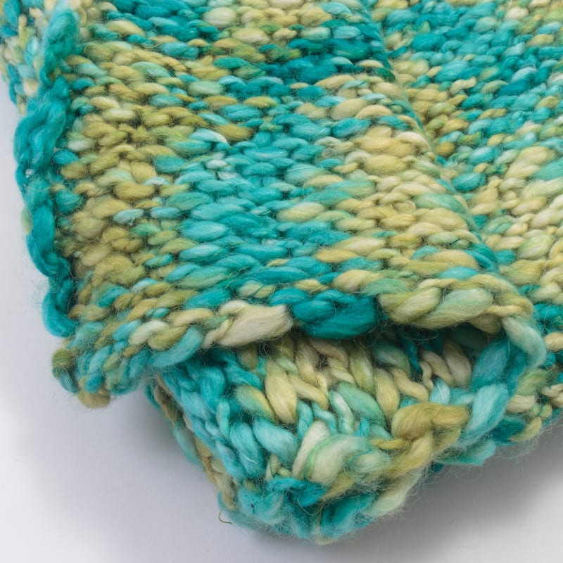 Cottage Home Maddison Wool Acrylic Blend Throw Blanket